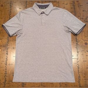 Travis Mathew S Patterned S/S Polo